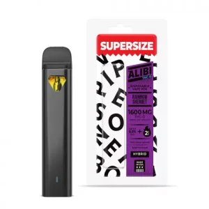 Alibi THC-O Disposable Vape Pen – Rainbow Sherbet – 1600MG